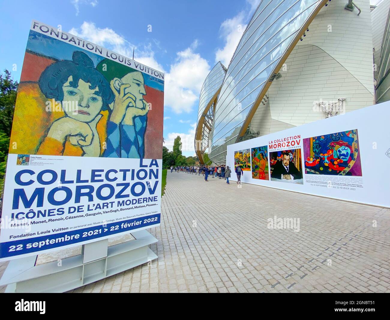 DIE MOROZOV-SAMMLUNG WURDE IN DER LA FONDATION VUITTON AUSGESTELLT Stockfoto