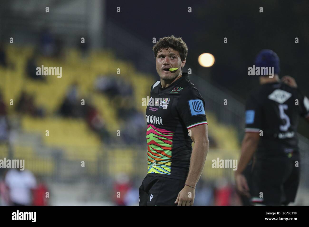 Stadion Sergio Lanfranchi, Parma, Italien, 24. September 2021, Marcello Violi (Zebre) während des Spiels des Zebre Rugby Club gegen Emirates Lions - United Rugby Championship Stockfoto
