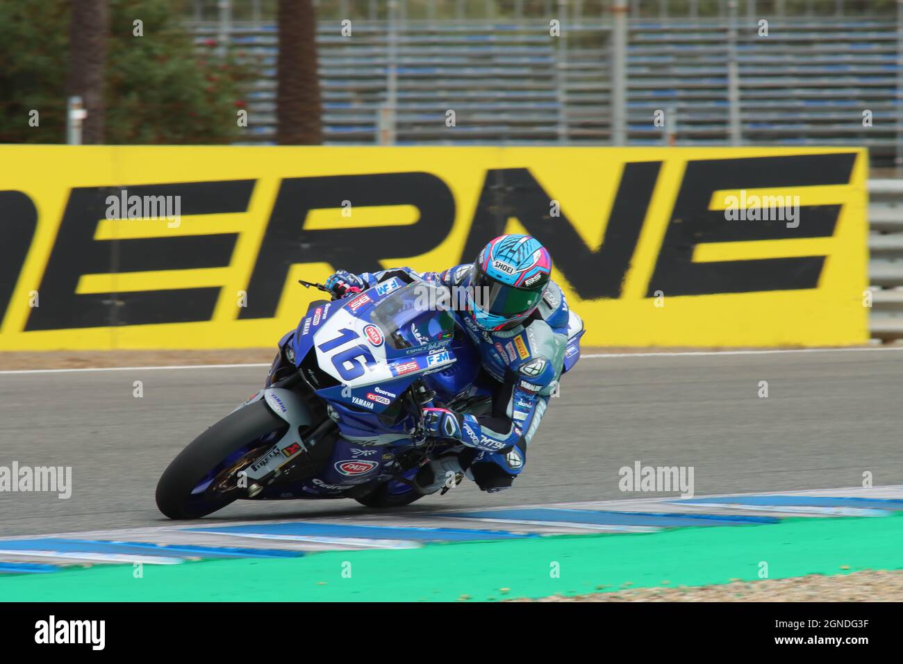 Supersport Free Practice 1 #16 Jules Cluzel Stockfoto