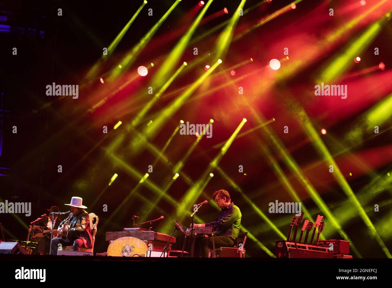Arena di Verona, Verona, Italien, 24. September 2021, Zucchero während des Acoustic Zucchero in der Arena di Verona 2021 - Italienische Sängerin Musikkonzert Stockfoto