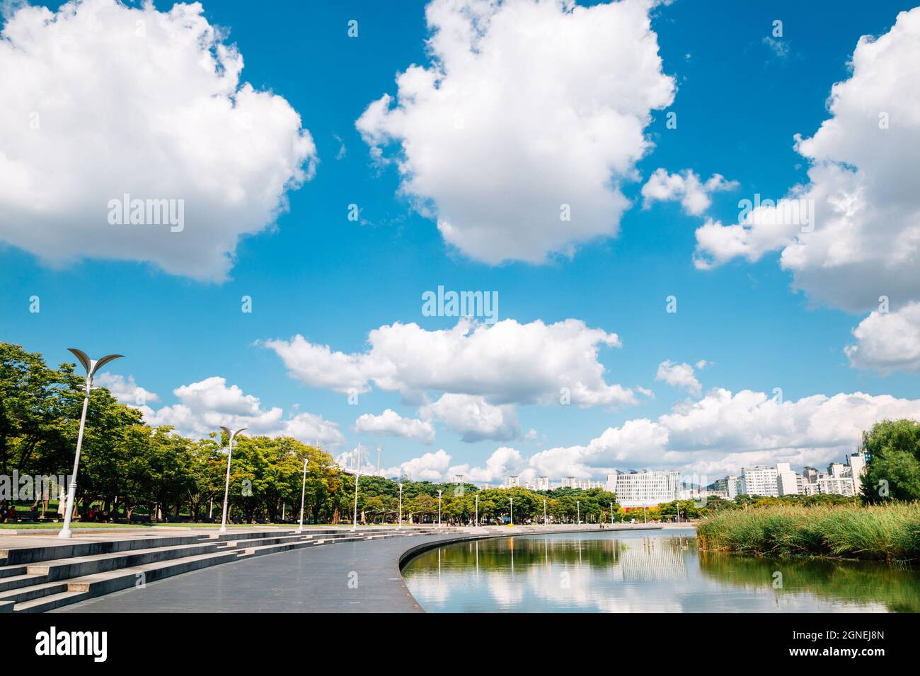 World Cup Park, Pyeonghwa Park in Seoul, Korea Stockfoto