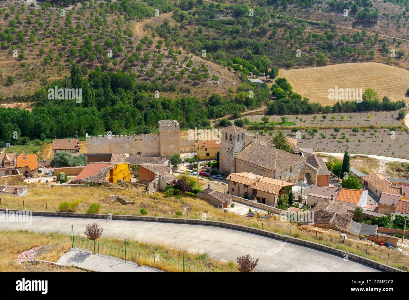 Municipio Curiel de Duero in der Provinz Valladolid, Spanien Stockfoto