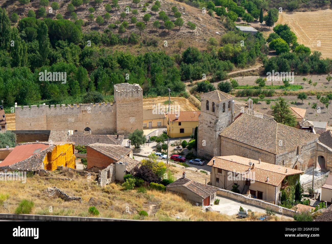 Municipio Curiel de Duero in der Provinz Valladolid, Spanien Stockfoto