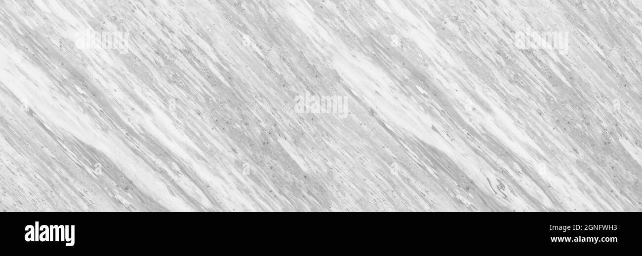 Panorama weißen Marmor Textur von Hintergrund und Stein Muster in abstrakter Natur für Design. Stockfoto