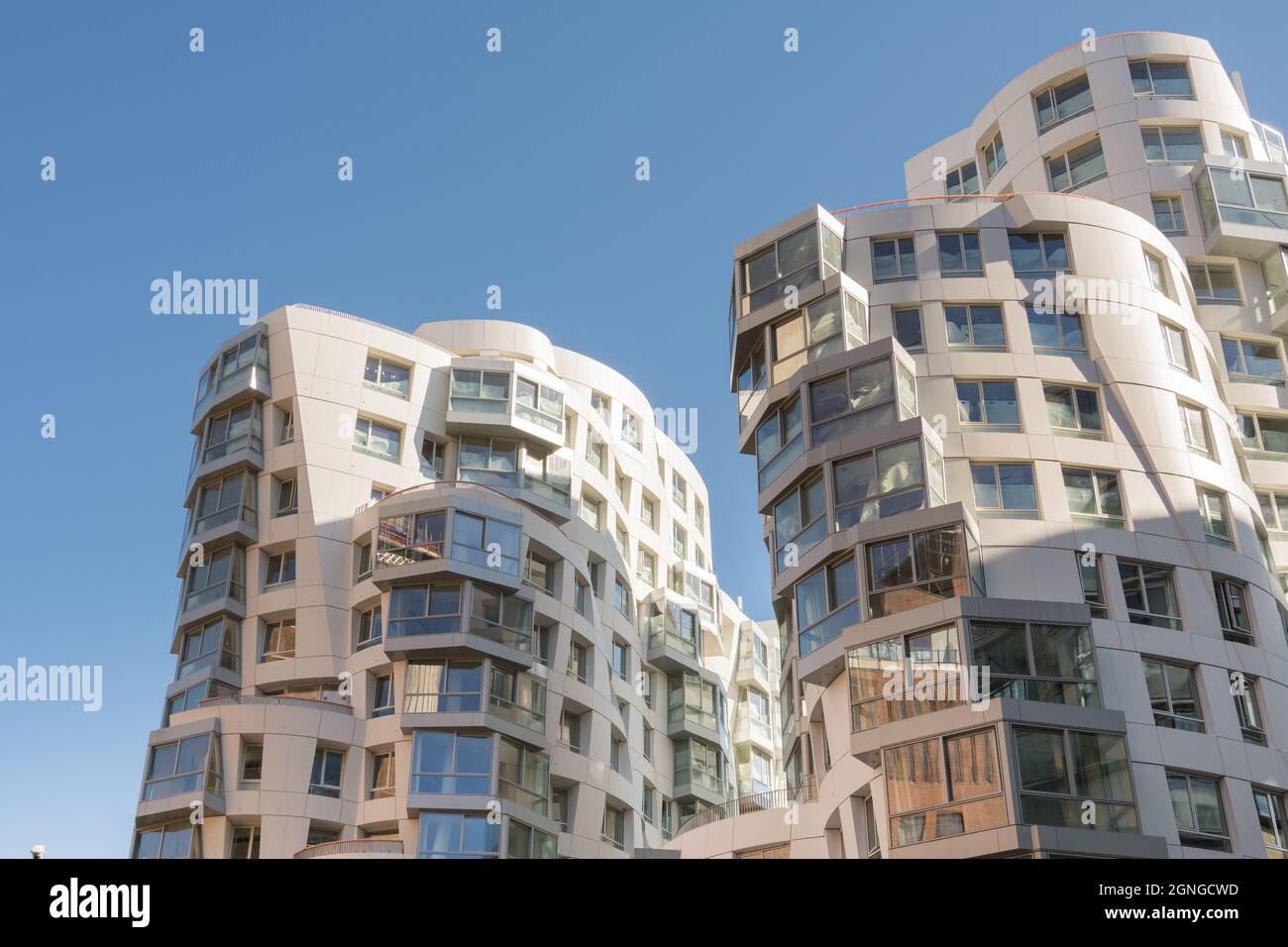 Prospect Place Luxus-Apartments von Gehry Partners, Battersea Power Station Reentwicklung, Stockfoto