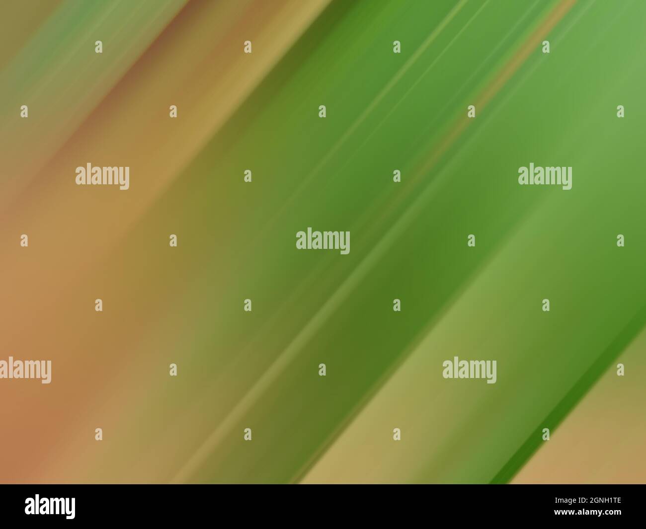 Grüne, bewegungsunscharfe Oberfläche oder ein abstrakter unscharfer Hintergrund Stockfoto