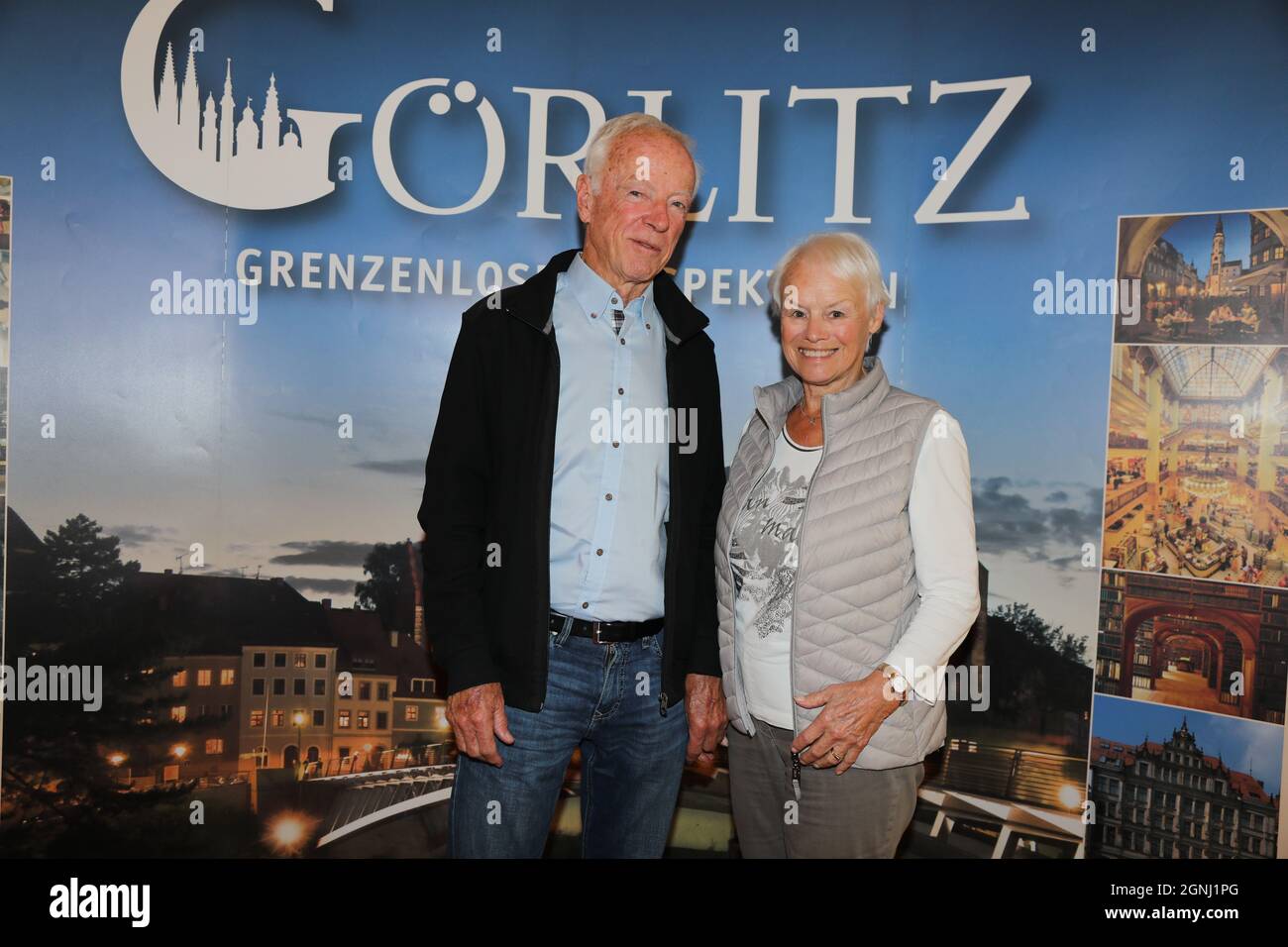 Der Förderkreis des Naturkundemuseums Görlitz gibt den 11. Görlitzer Meridian Naturfilmpreis ist an die Naturfilmproduktion Heinz und Ingrid von Matth Stockfoto