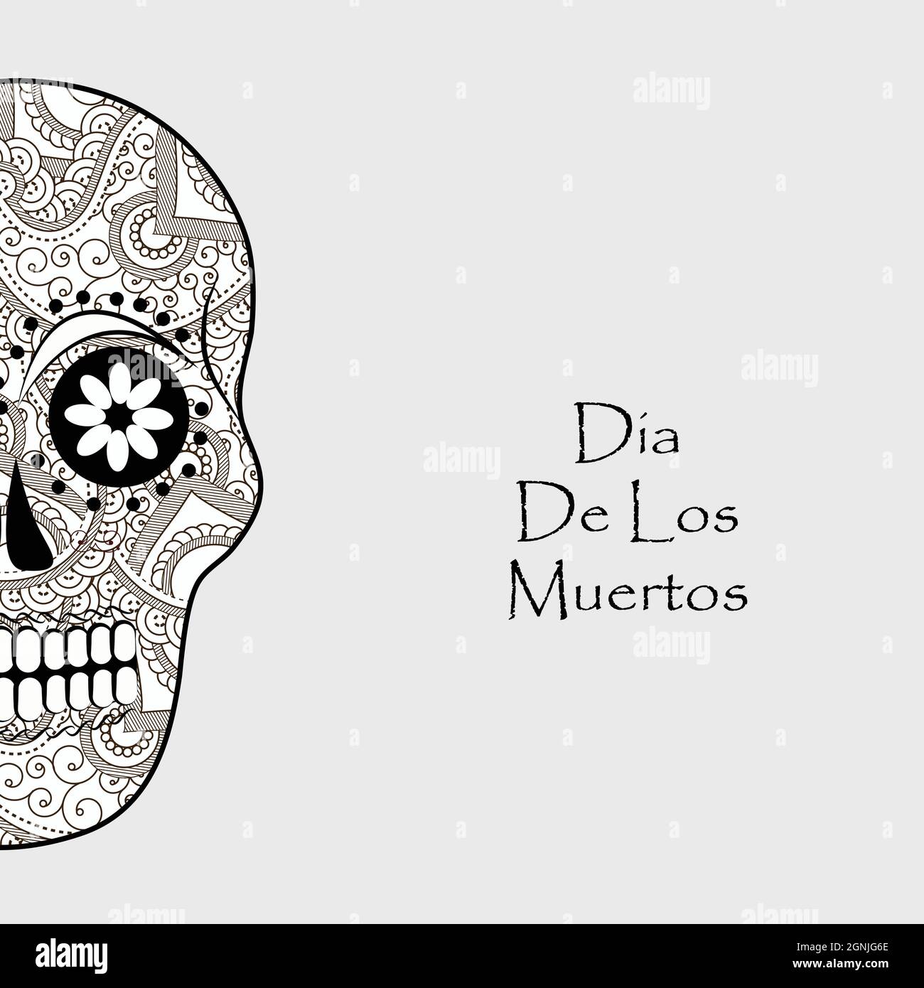 Dia De los Muertos Stock Vektor