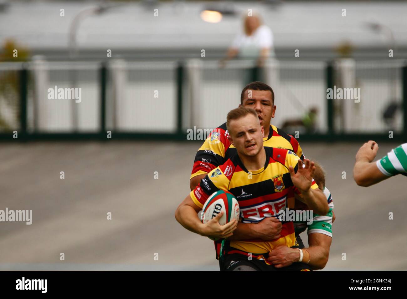 Carmarthen Quins RFC / Llandovery RFC 2021 Stockfoto