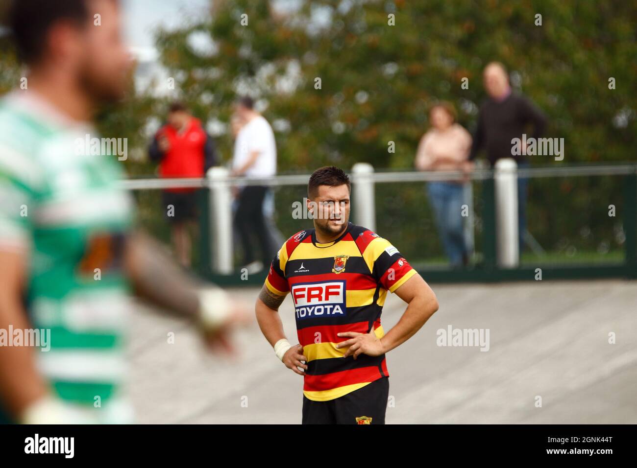 Carmarthen Quins RFC / Llandovery RFC 2021 Stockfoto