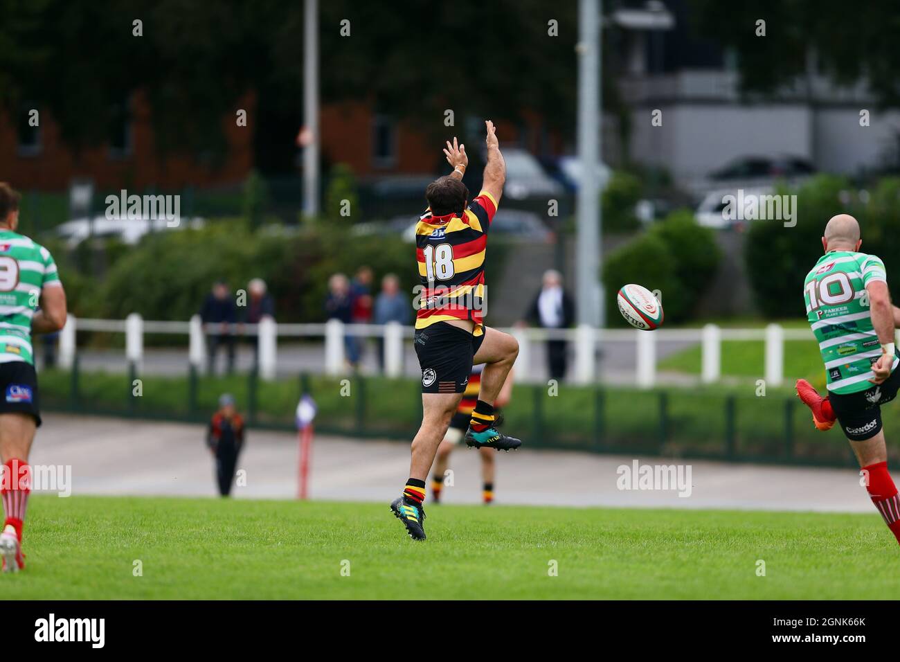 Carmarthen Quins RFC / Llandovery RFC 2021 Stockfoto