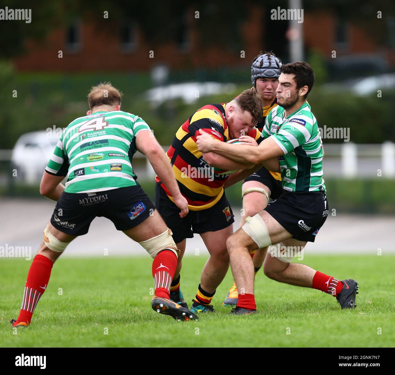 Carmarthen Quins RFC / Llandovery RFC 2021 Stockfoto