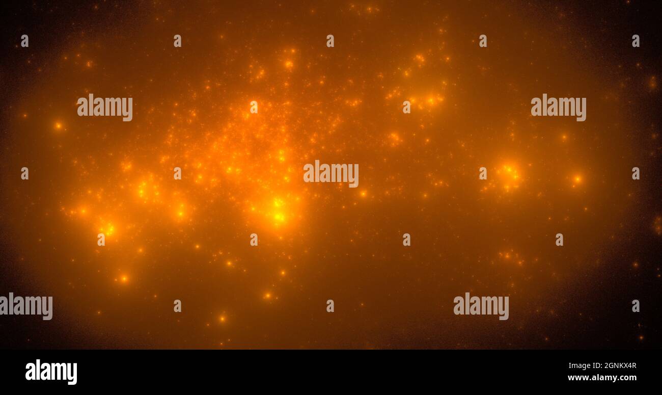 Realistische Nebelgalaxie nützlich als Hintergrund Stockfoto