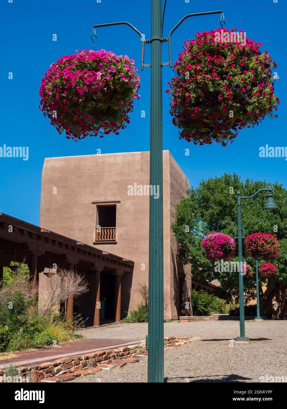 Community Gallery, Downtown Santa Fe, New Mexico. Stockfoto
