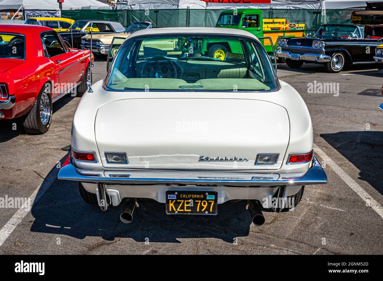Reno, NV - 4. August 2021: 1963 Chevrolet Impala SS Hardtop Coupe 