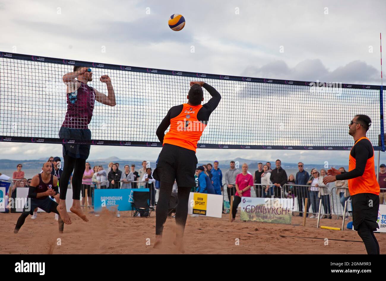 Portobello, Edinburgh, Schottland. 26. September.Dritter Tag und