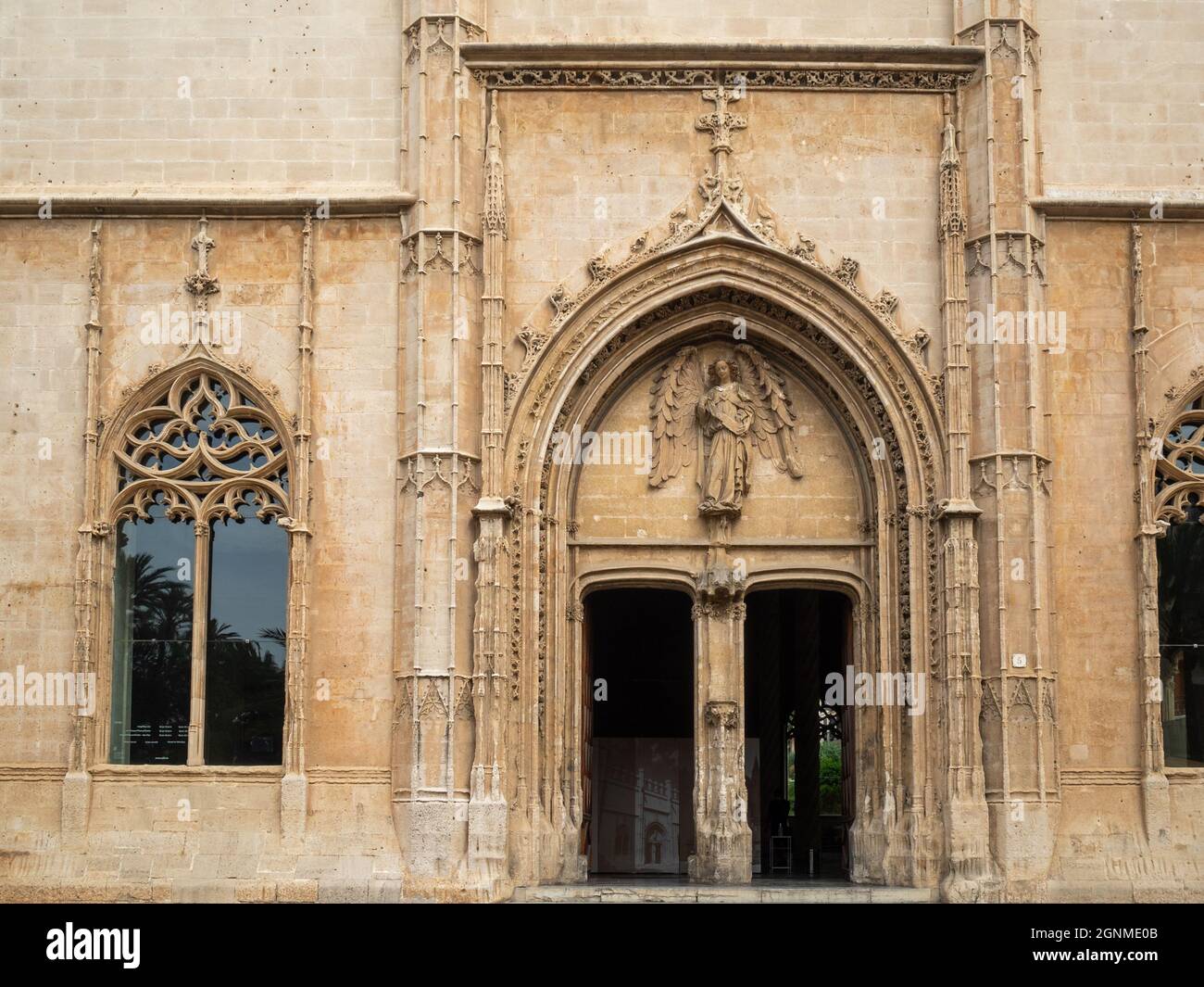 Portal Llotja de Palma Stockfoto