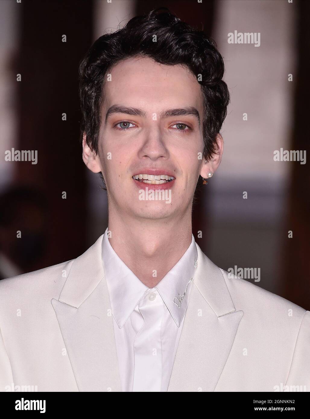 LOS ANGELES, CA - 25. SEPTEMBER: Cody Smith besucht die Eröffnungsgala des Academy Museum of Motion Picturs im Academy Museum of Motion Pictures am September Stockfoto