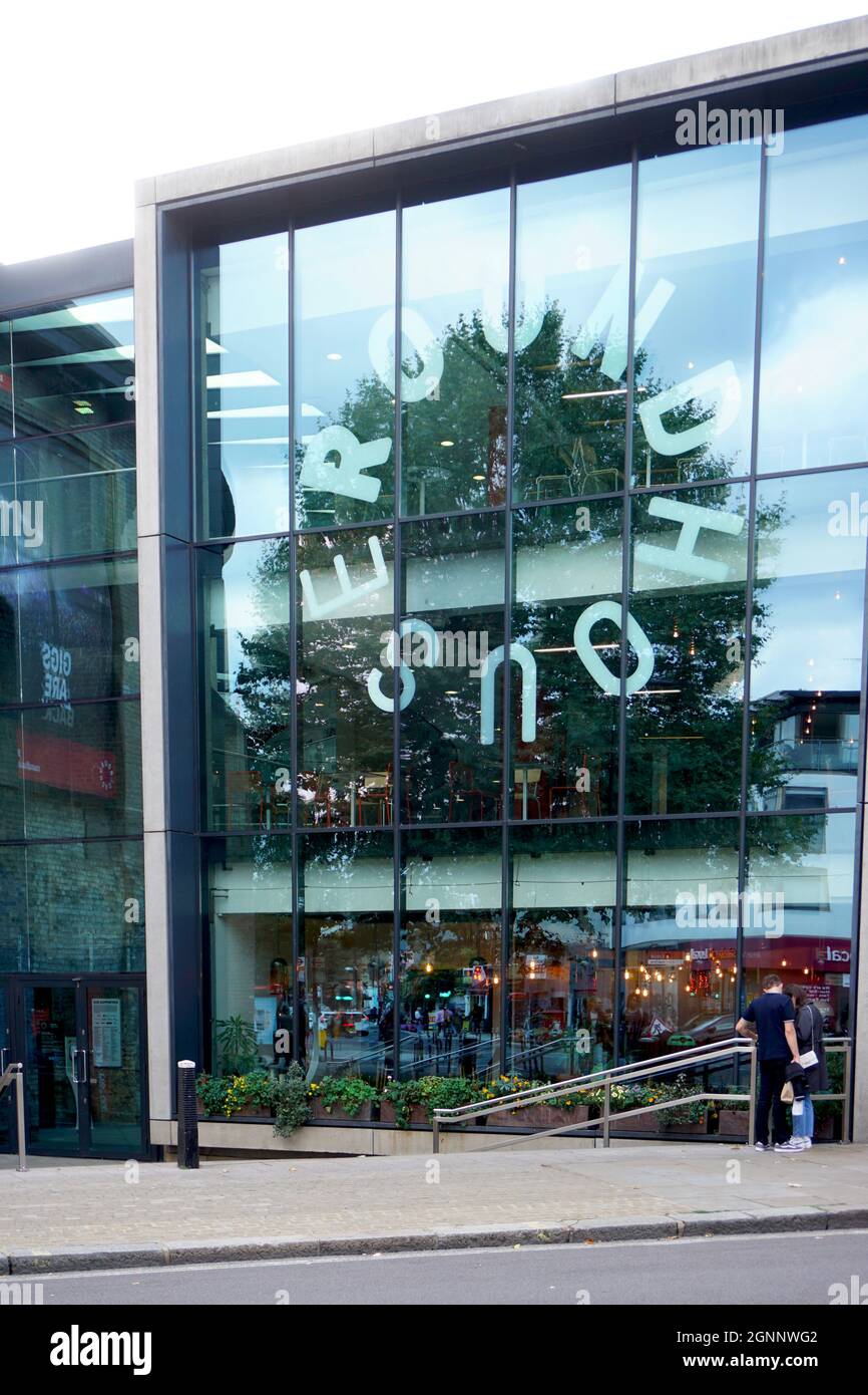 The Roundhouse, Chalkfarm, Camden Town, London, Großbritannien Stockfoto