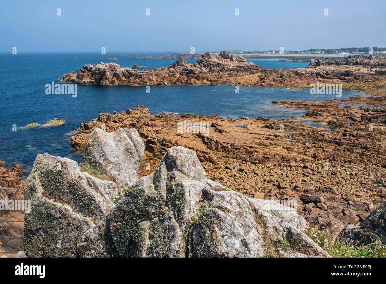 Grandes Rocques, Guernsey, Kanalinseln Stockfoto