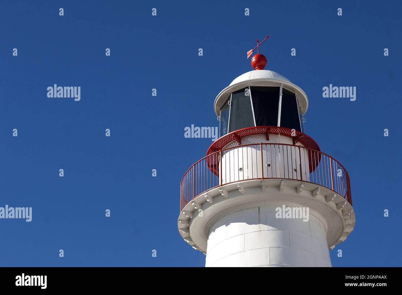 Turmspitze eines Leuchtturms, Australien, Sydney Stockfoto