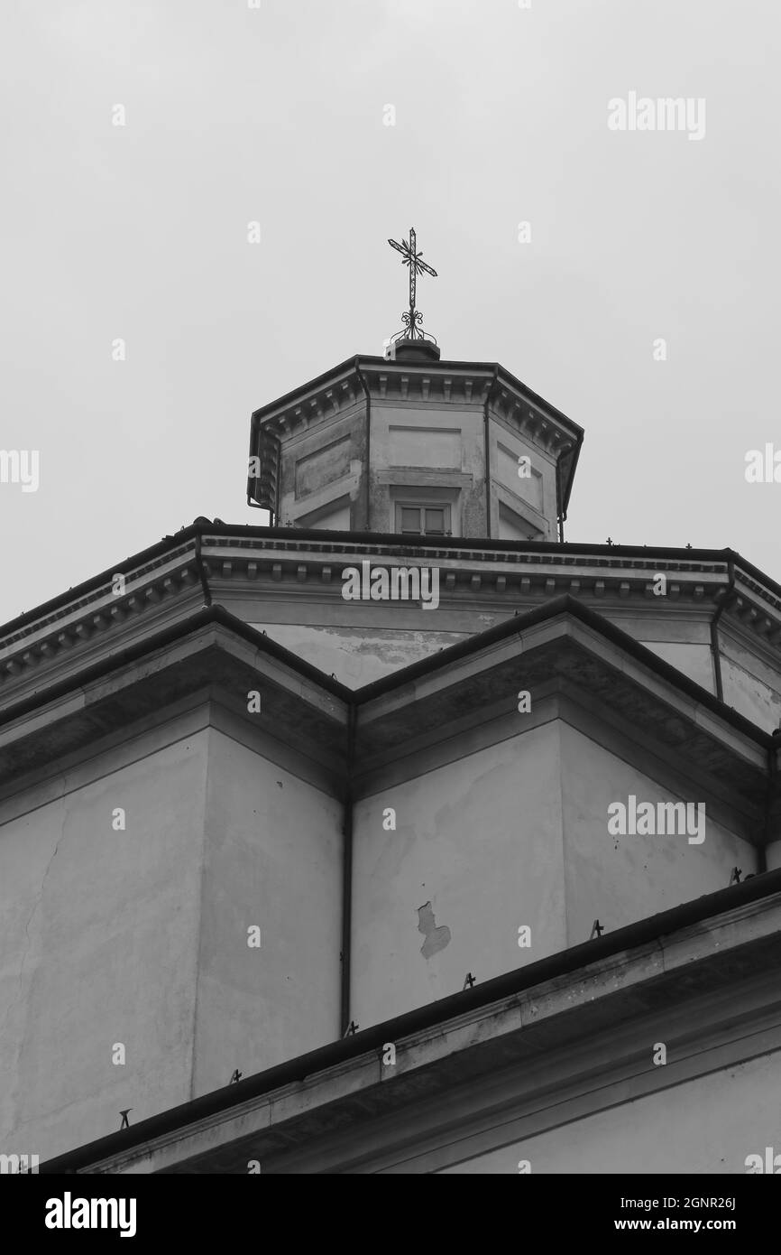 Gorgonzola, Mailand, Lombardei, Italien: Kirche der Heiligen Protaso und Gervaso Stockfoto