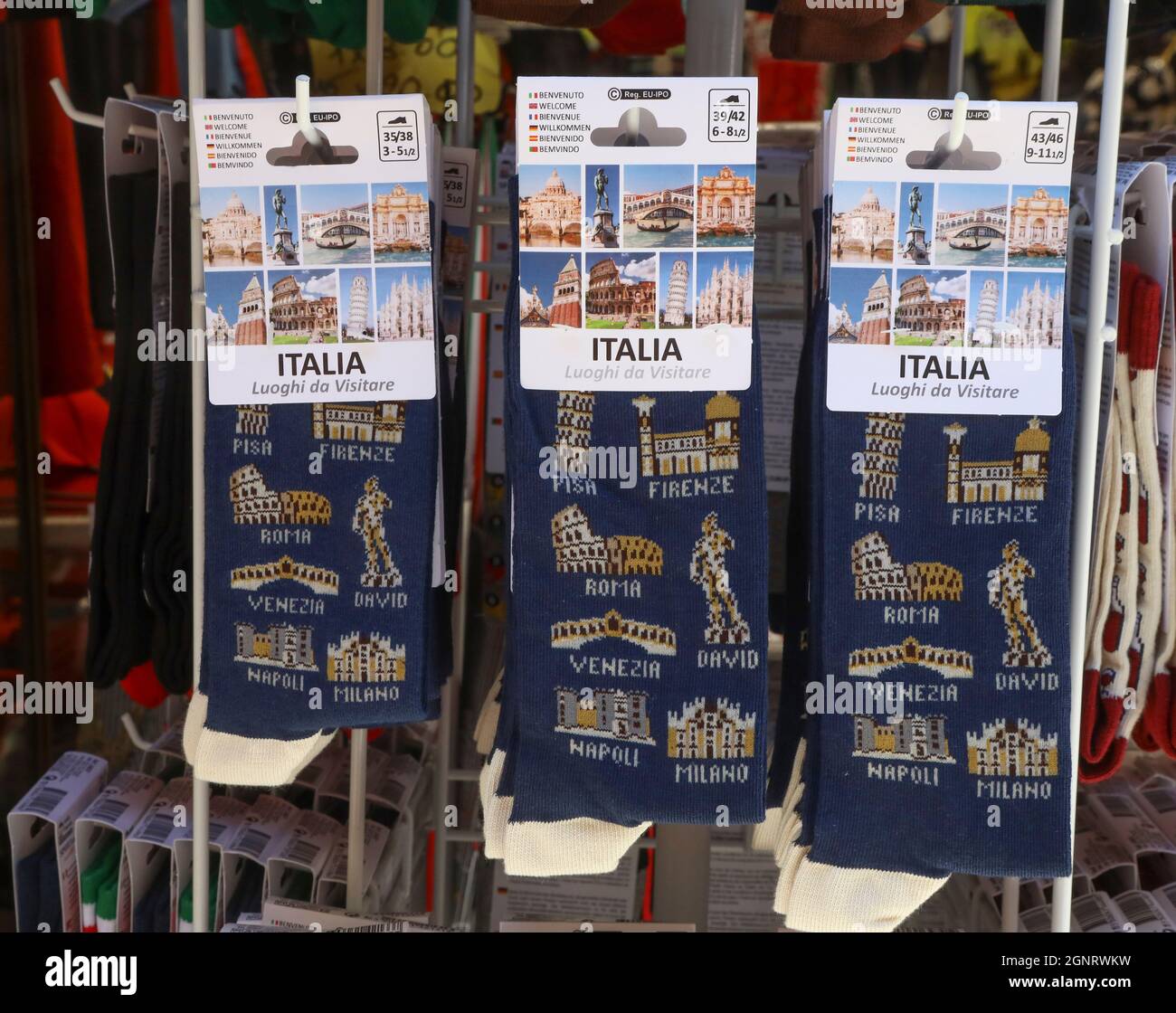 SAN GIMIGNANO, ITALIEN Stockfoto