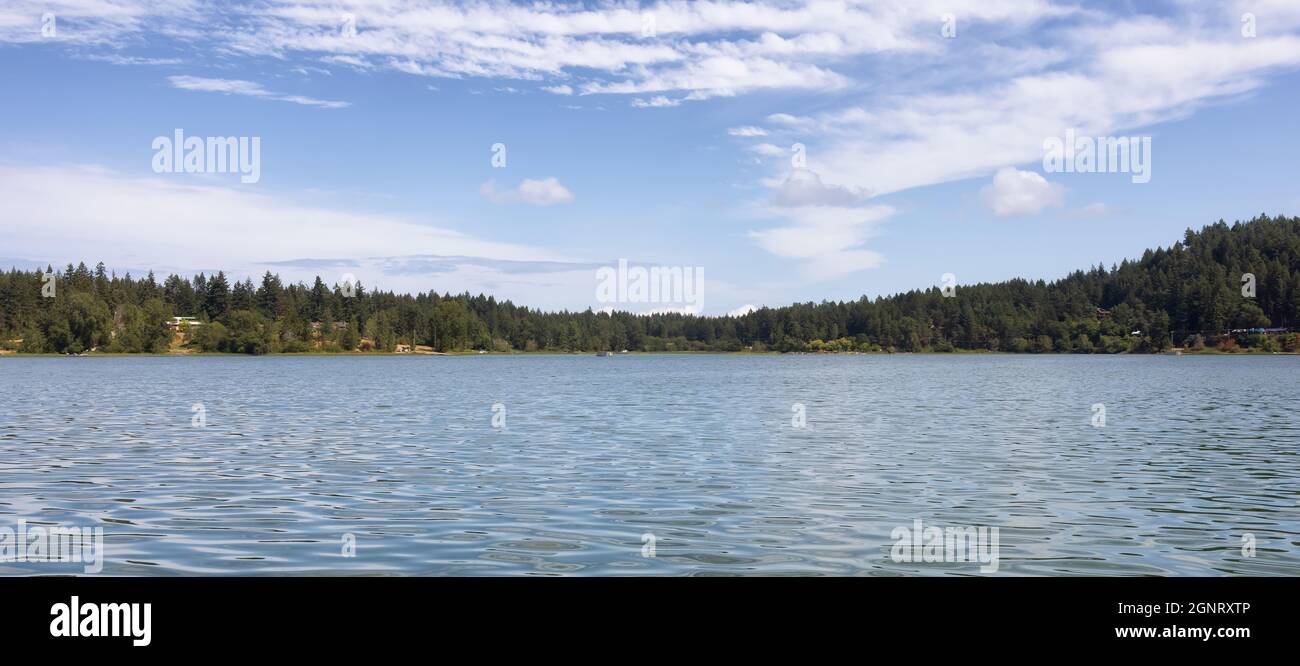 St. Mary Lake, Salt Spring Island, British Columbia, Kanada. Stockfoto
