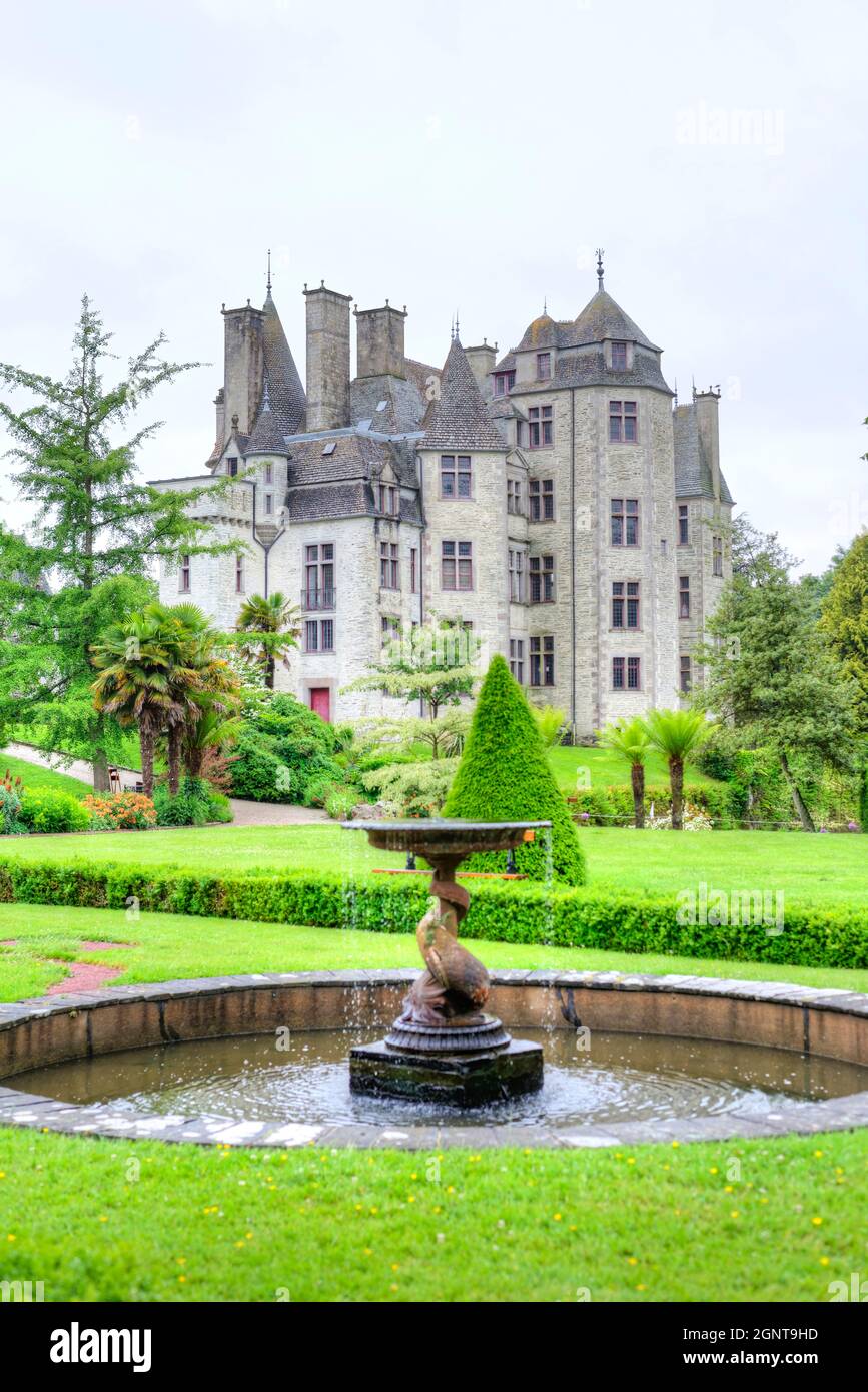 Frankreich, Manche (50), CherbourgOcteville, Parc du château des