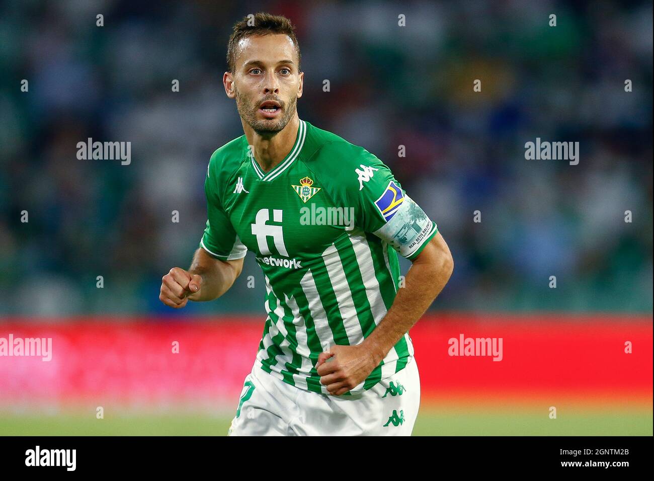Sergio Canales Von Real Betis Wahrend Des La Liga Spiels Zwischen Real Betis Und Getafe Cf