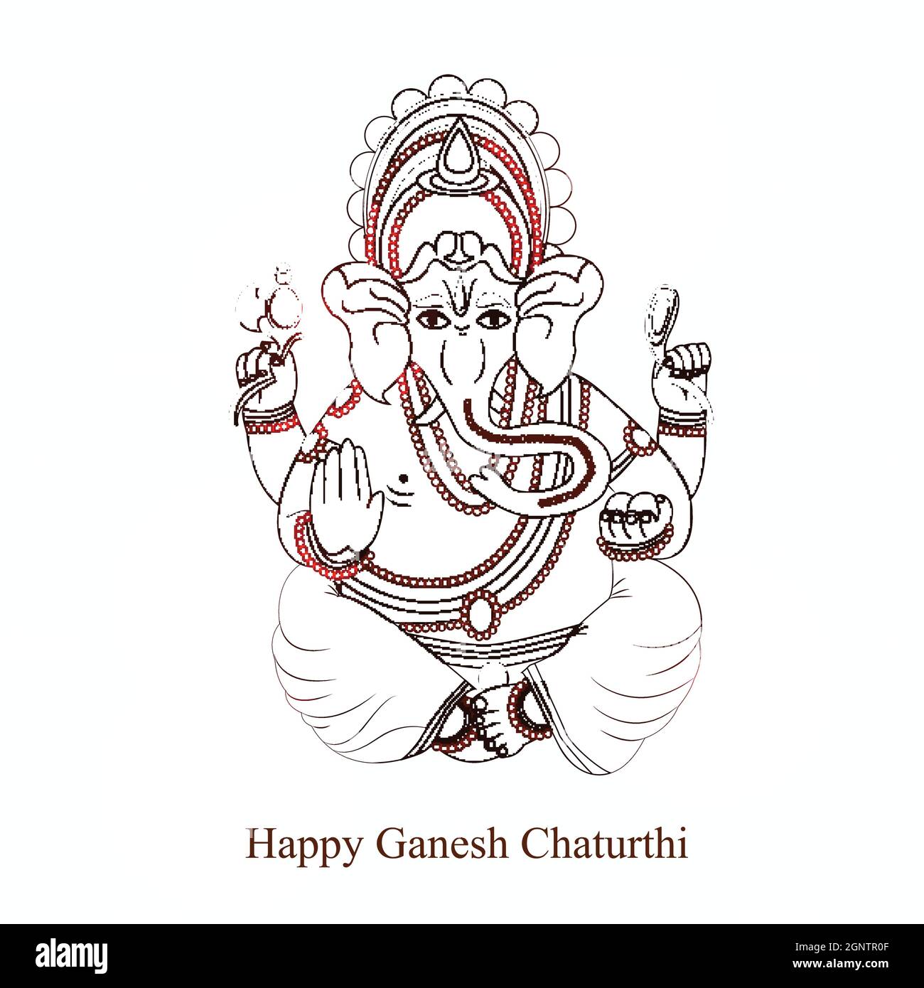 Ganesh Chaturthin Hindu Hintergrund Stock Vektor Ganesh Chaturthin Hindu Hintergrund Stock Vektor
