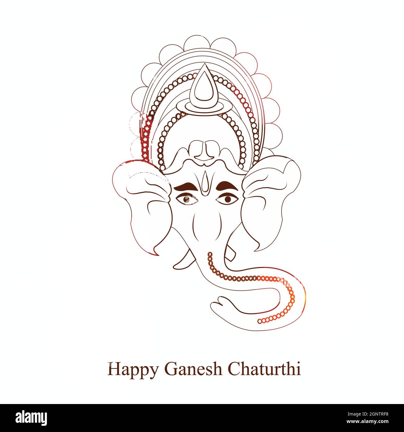Ganesh Chaturthin Hindu Hintergrund Stock Vektor Ganesh Chaturthin Hindu Hintergrund Stock Vektor
