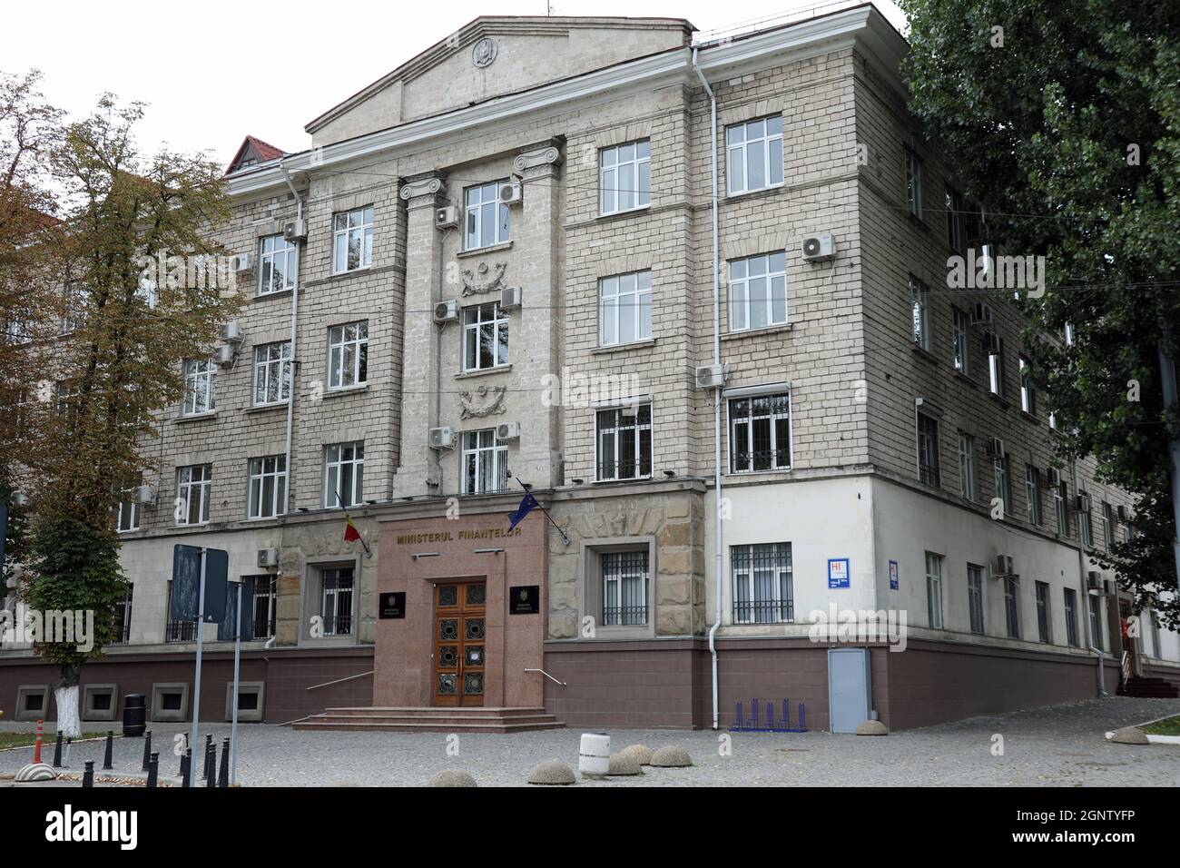 Ministerium für öffentliche Finanzen in Chisinau Stockfoto