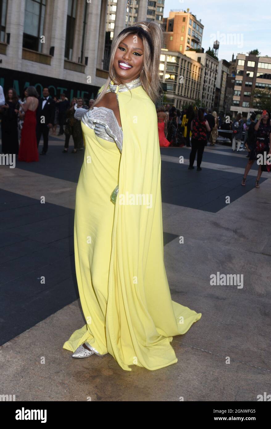 Drew Barrymore bei der Eröffnungsgala für Fire Shut Up in My Bones an der Metropolitan Opera im Lincoln Center in New York City, NY, USA am 27. September 2021. Foto um MM/ABACAPRESS.COM Stockfoto