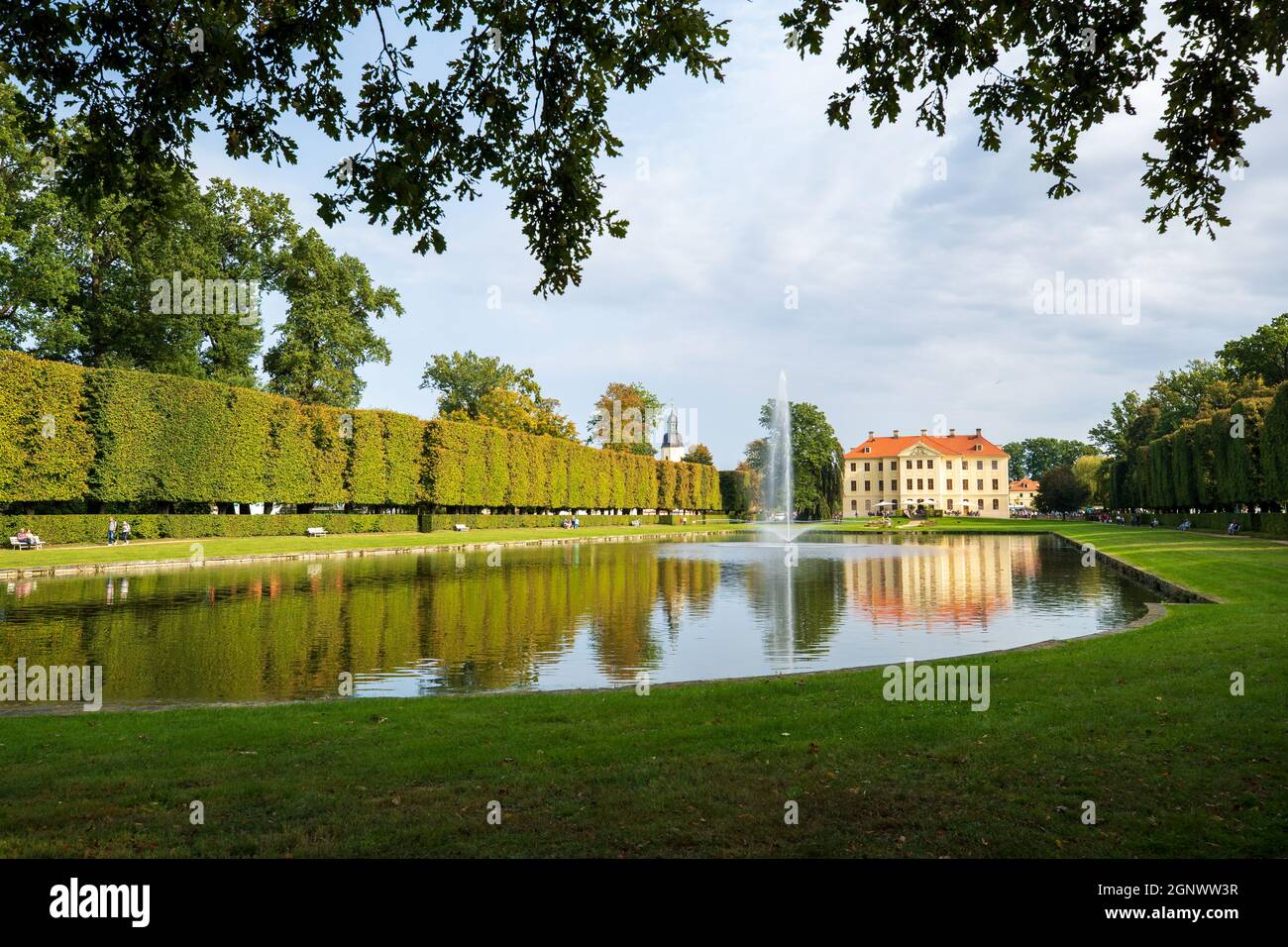 Zabeltitz, Deutschland. September 2021. RenaissancePalast im