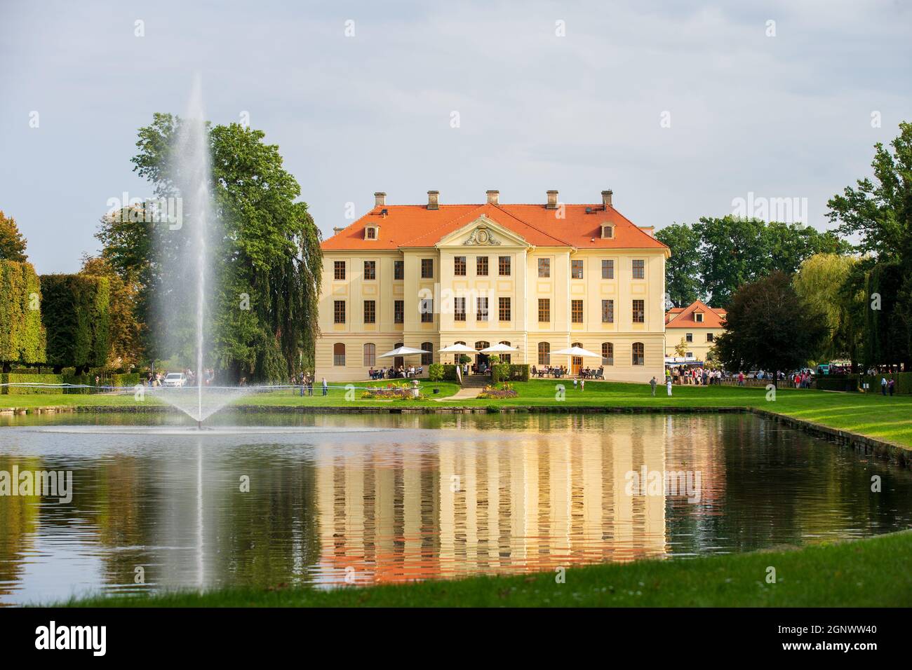 Zabeltitz, Deutschland. September 2021. RenaissancePalast im