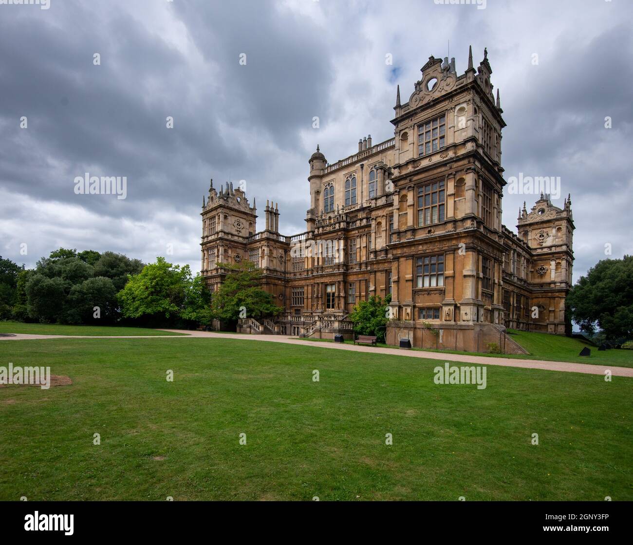 Wollaton Hall, Elizabethan Country House, Wollaton Park, Nottingham, England, VEREINIGTES KÖNIGREICH Stockfoto