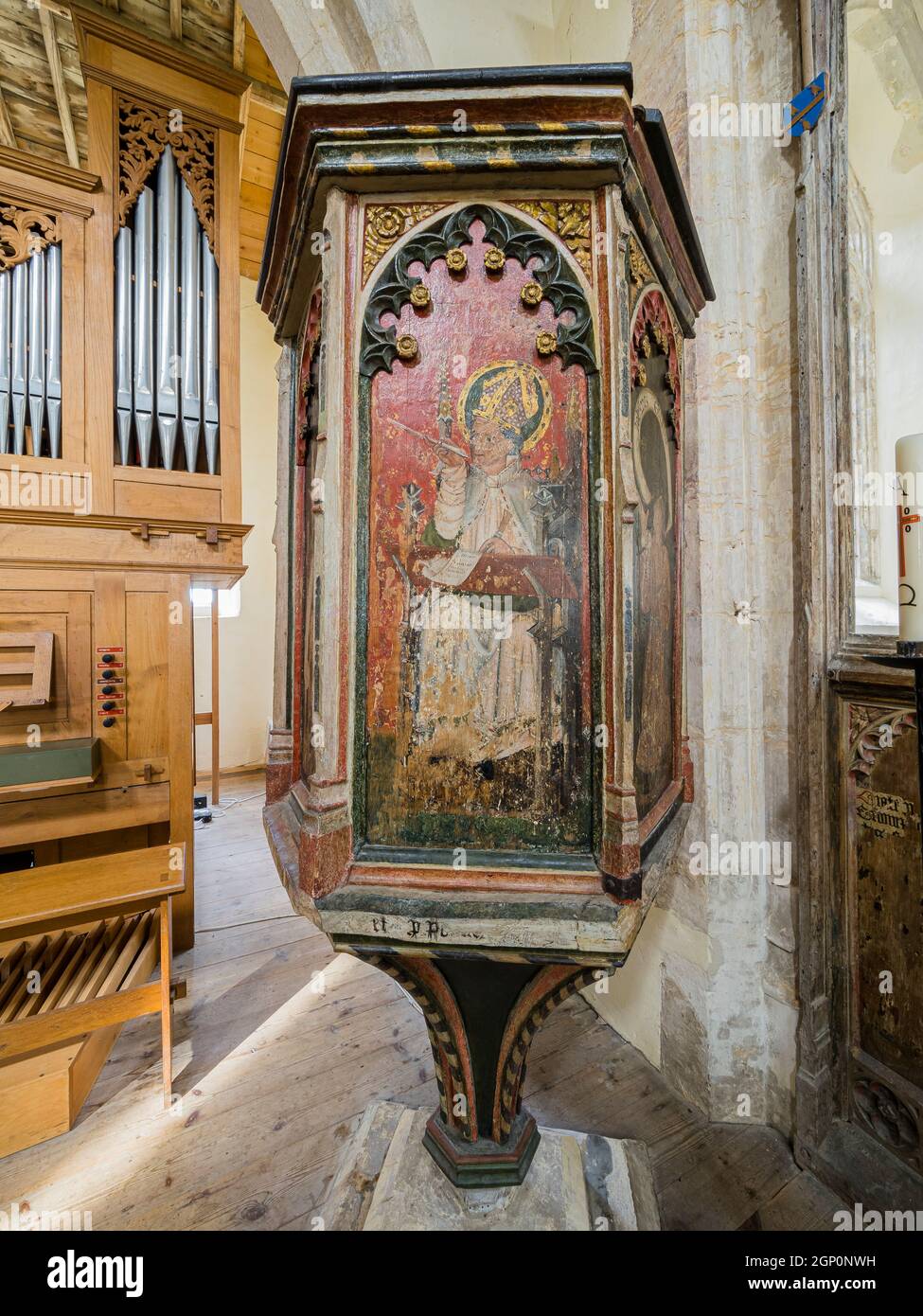 St Margarets Church, Burnham Norton, Norfolk Stockfoto