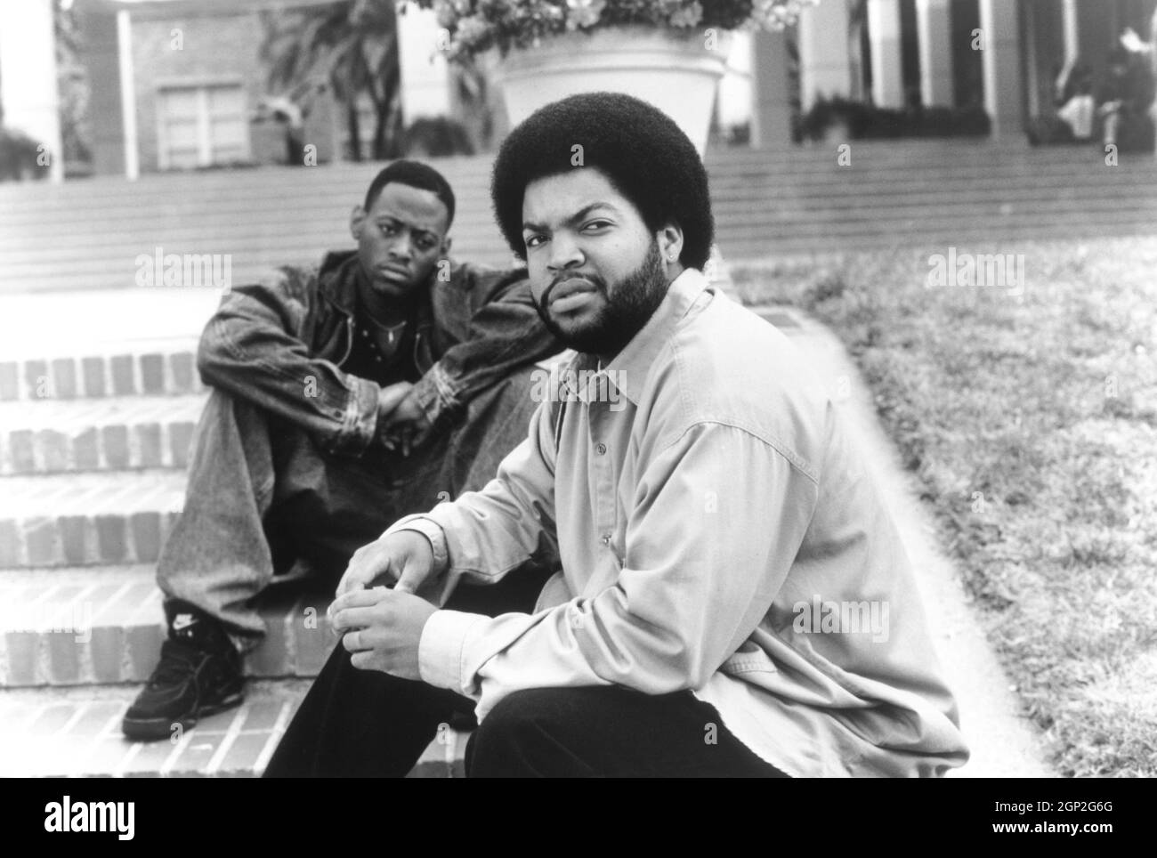 HÖHERES LERNEN, von links: Omar Epps, Ice Cube, 1995. ph: Eli Reed / © Columbia Pictions / Courtesy Everett Collection Stockfoto