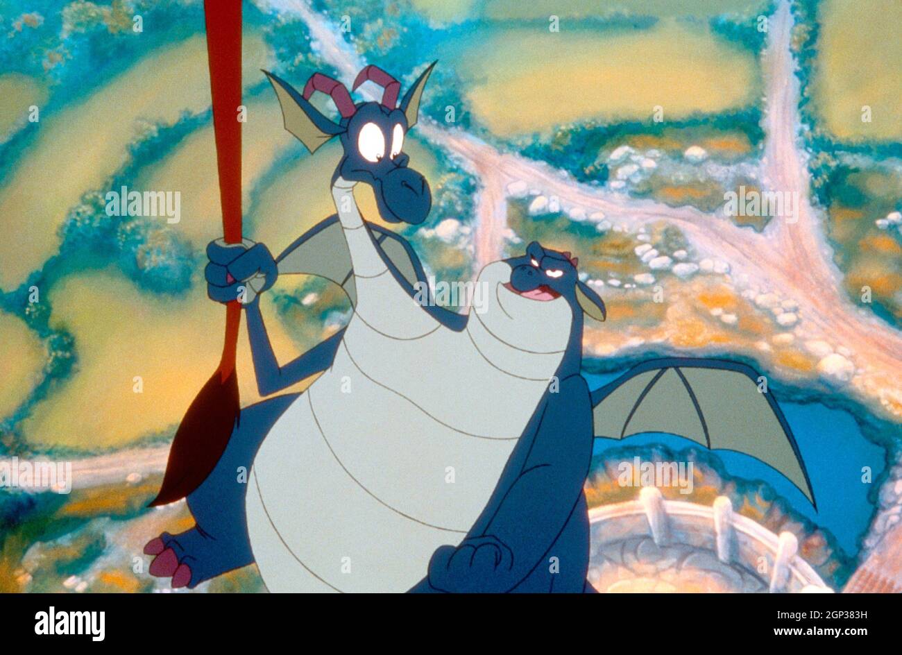 QUEST FOR CAMELOT, Devon and Cornwall (Stimmen: Eric Idle und Don Rickles), 1998. ph: © Warner Bros. / courtesy Everett Collection Stockfoto