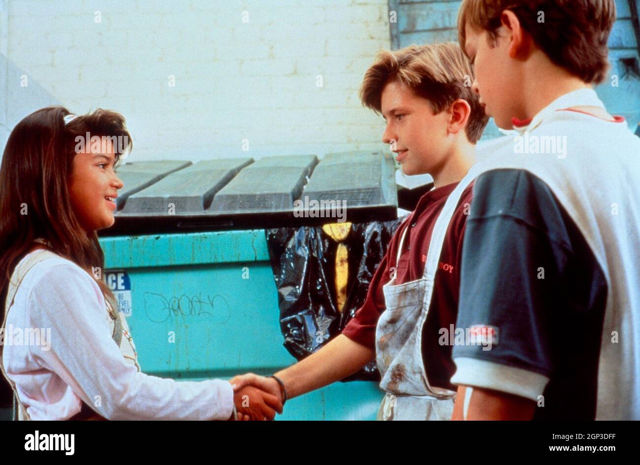 3 NINJAS: KNUCKLE UP, von links: Crystle Lightning, Michael Treanor, Max Elliott Slade, 1993. ph: © TriStar Pictures / courtesy Everett Collection Stockfoto