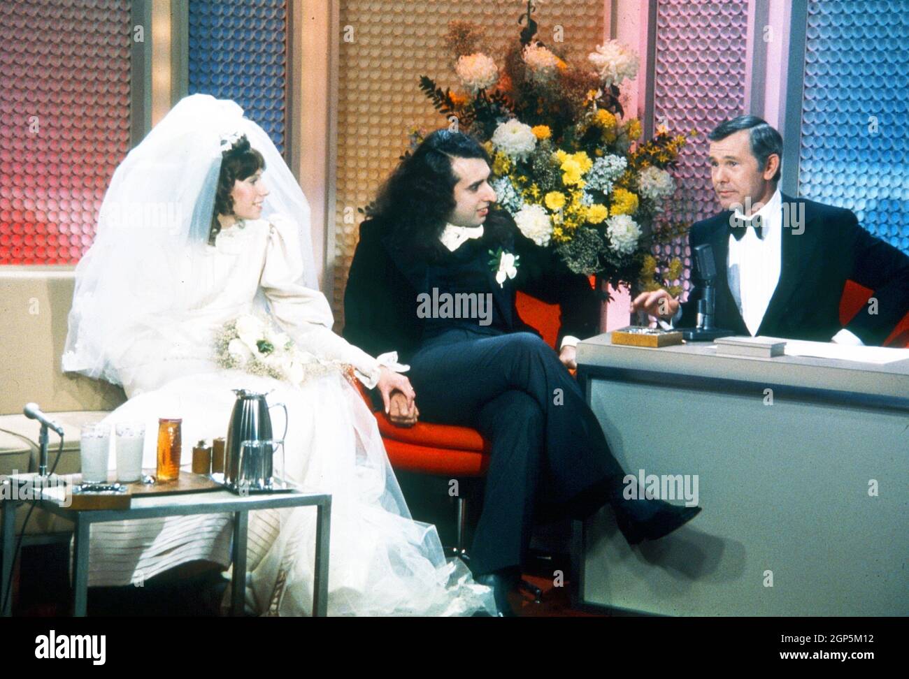 DIE HEUTIGE SHOW MIT JOHNNY CARSON, Tiny Tim und Miss Vicki Marry, von