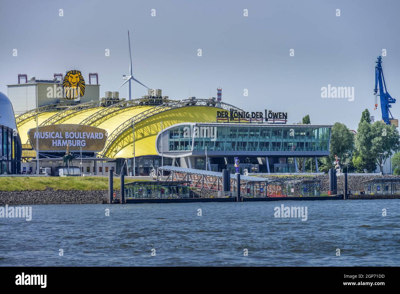 Musical Theater, König Der Löwen, Steinwerder, Hamburg, Deutschland Stockfoto