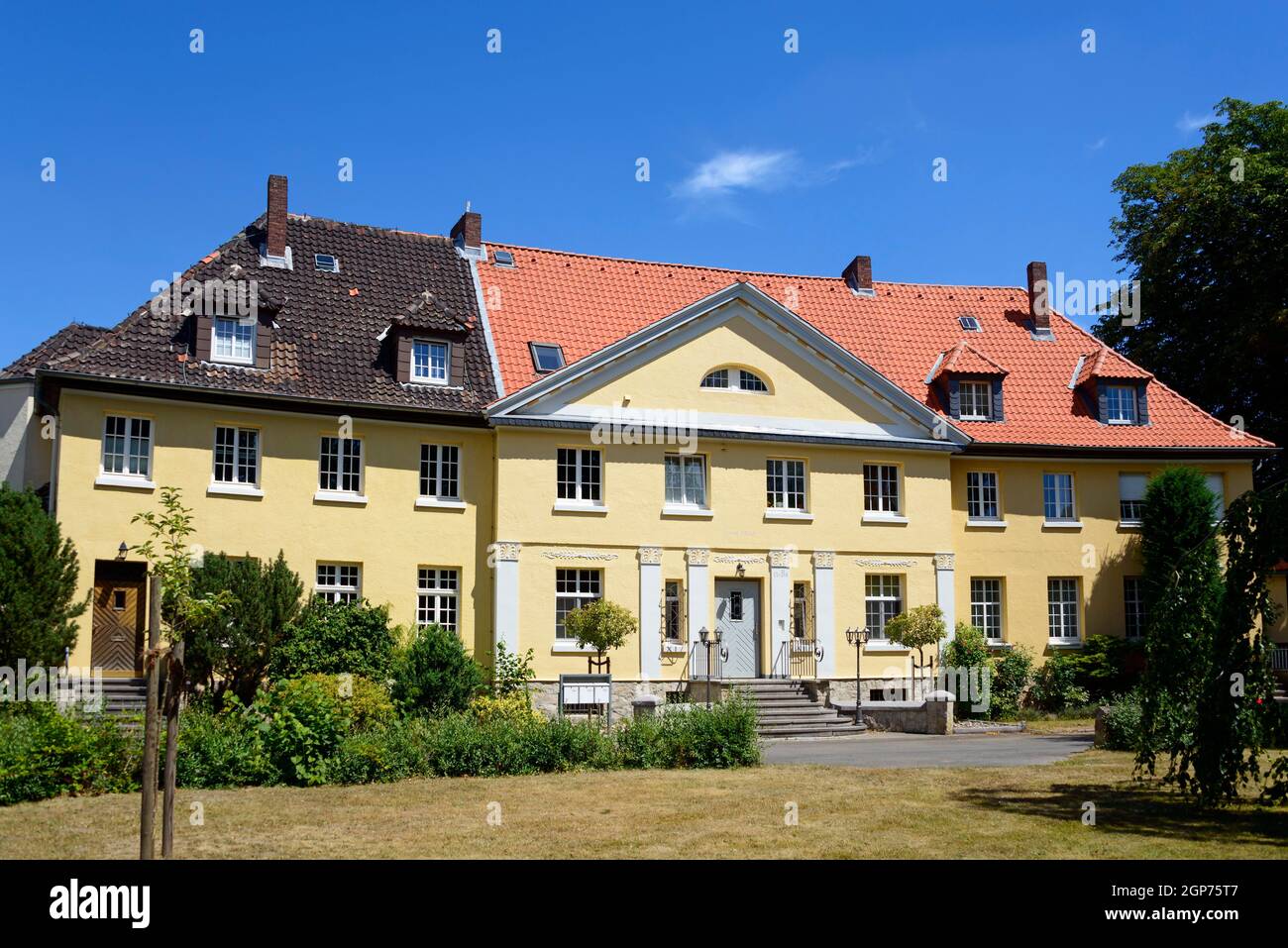 Drei-M?del-Haus, Oelsburg, Ilsede, Niedersachsen, Deutschlanddrei-M?del-Haus, Dreimaedelhaus Stockfoto