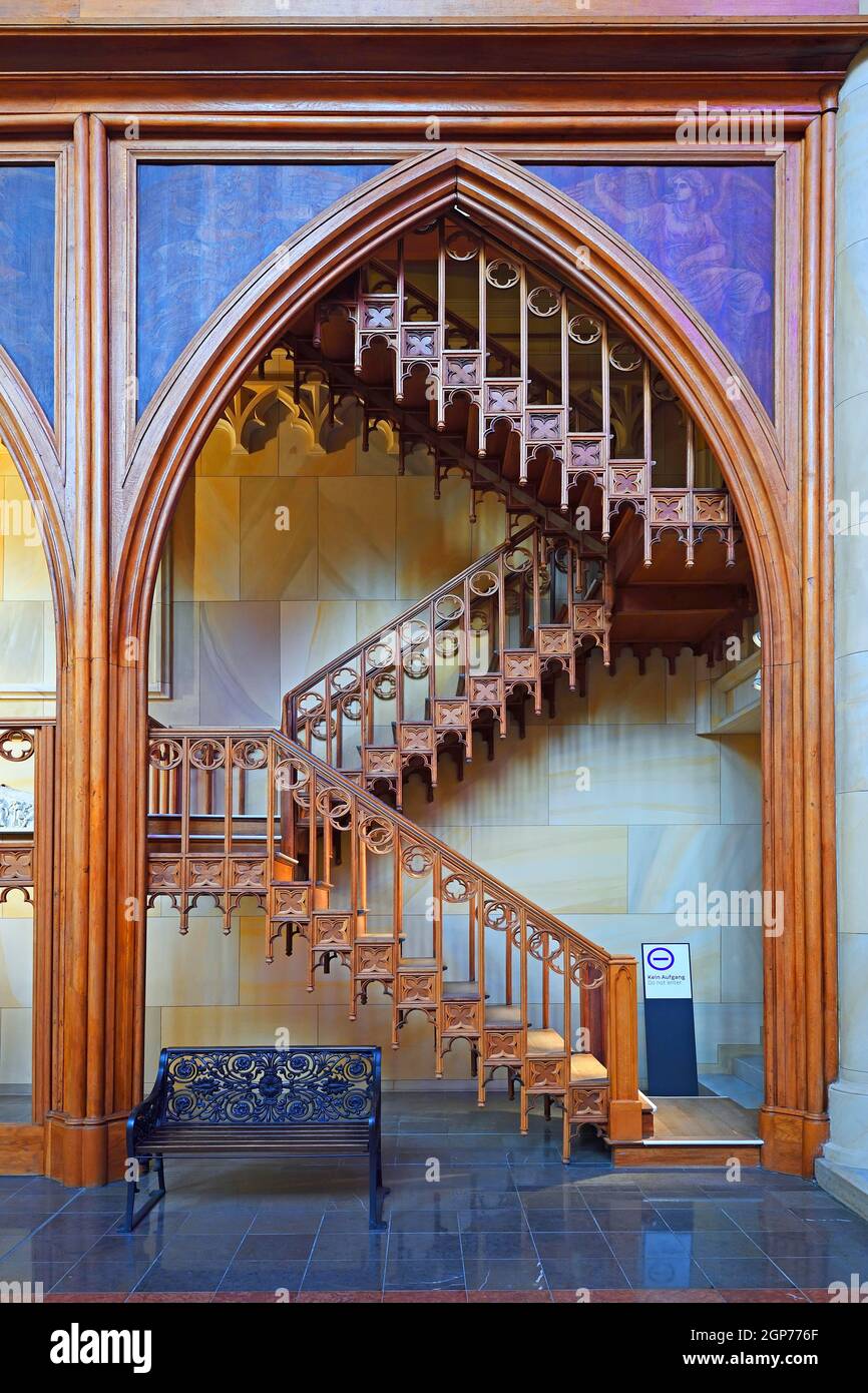Friedrichswerder Kirche, Architekt Carl Friedrich Schinkel, Berlin-Mitte, Deutschland Stockfoto