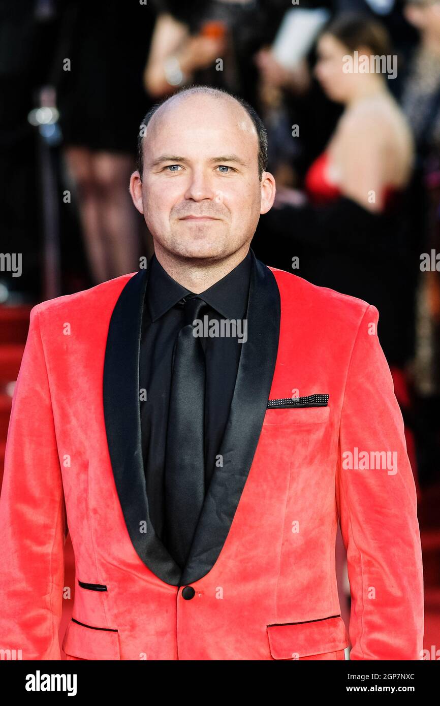 Royal Albert Hall, London, Großbritannien. September 2021. Rory Kinnear nimmt an der Weltpremiere von No Time To die Teil. Bild nach Kredit: Julie Edwards/Alamy Live News Stockfoto