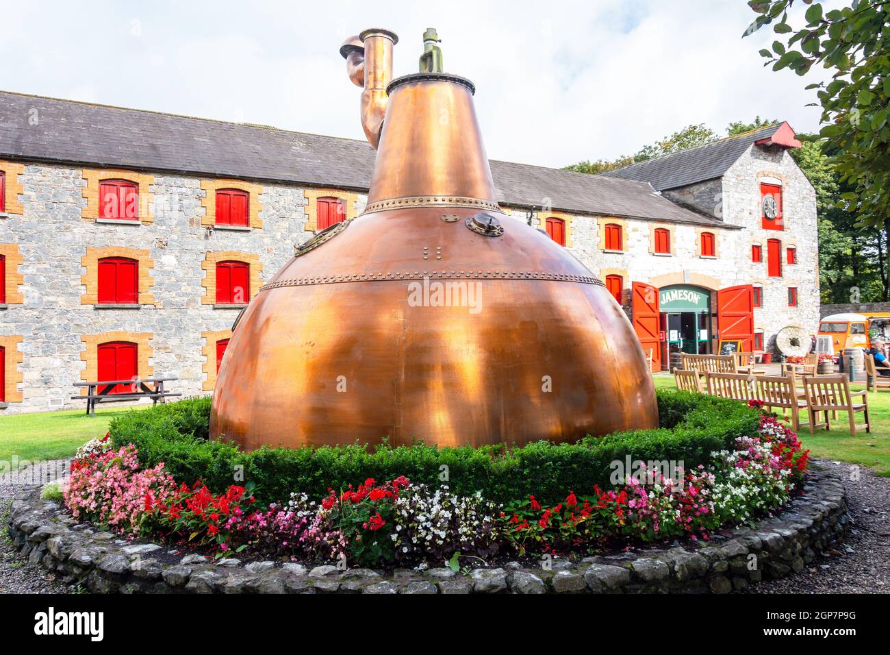 Old Jameson Whiskey Distillery Midleton, Distillery Walk, Midleton (Mainistir na Corann), County Cork, Republik Irland Stockfoto