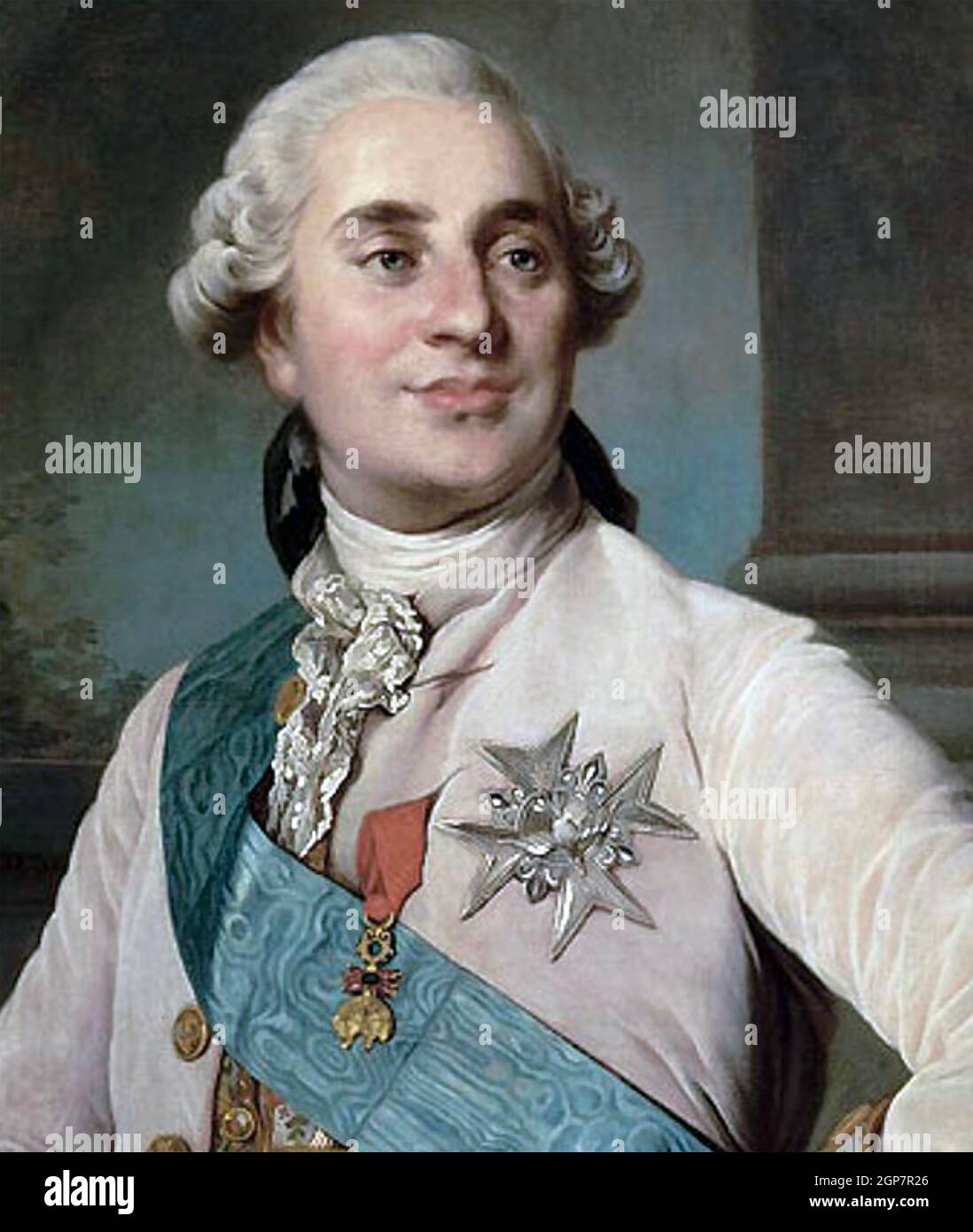 LUDWIG XVI. (1754-1793) letzter König von Frankreich Stockfoto