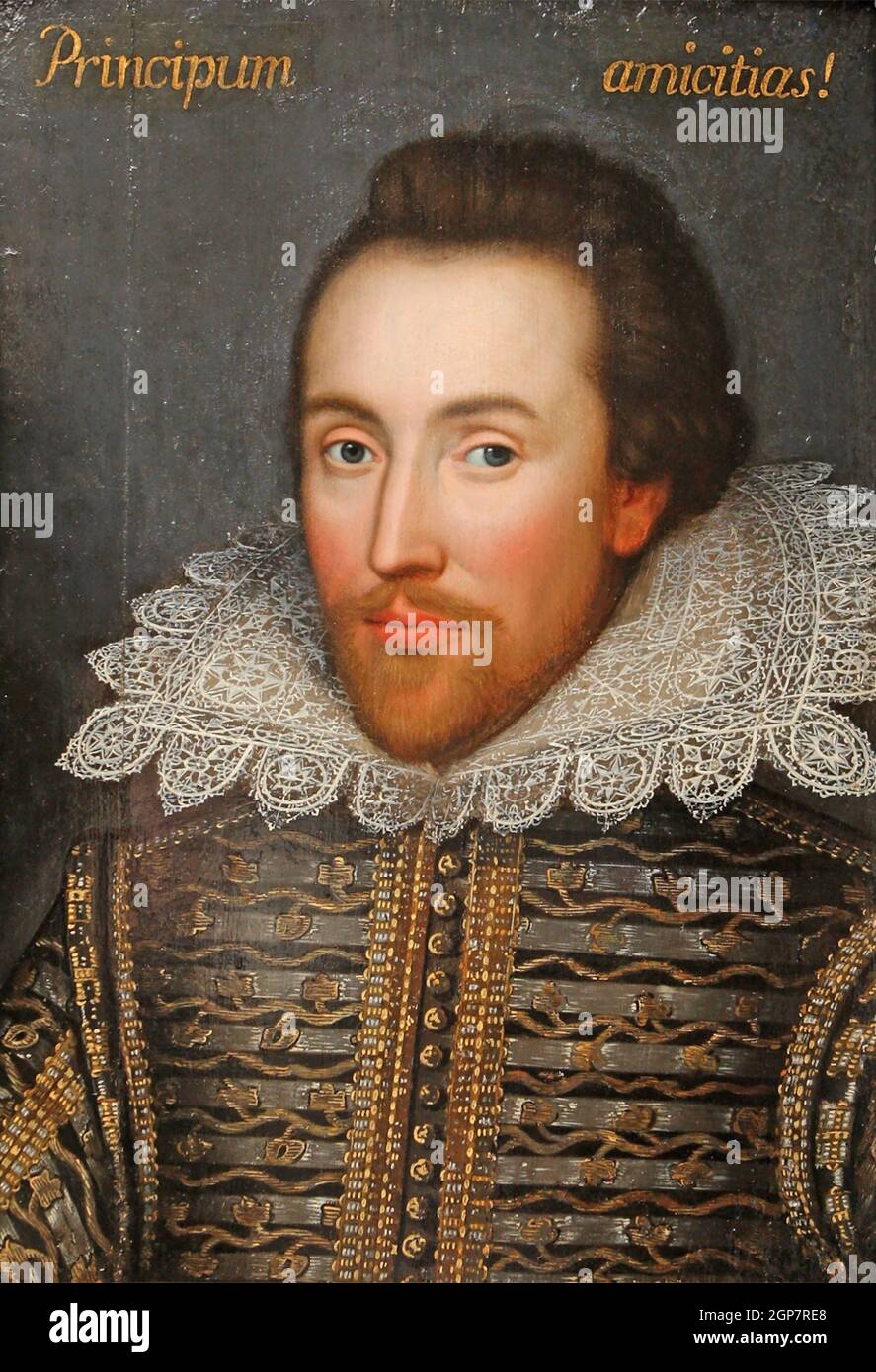 WILLIAM SHAKESPEARE (1564-1616) das Cobbe-Porträt Stockfoto
