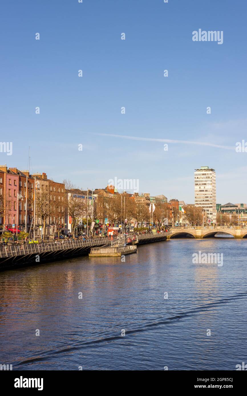 DUBLIN, IRLAND 17. Mai 2021 Irland, Dublin, ein Stadtbild mit dem